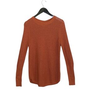 MAXWELL STUDIO WOMENS ORANGE LONG SLEEVE TUNIC SWEATER SIZE MEDIUM